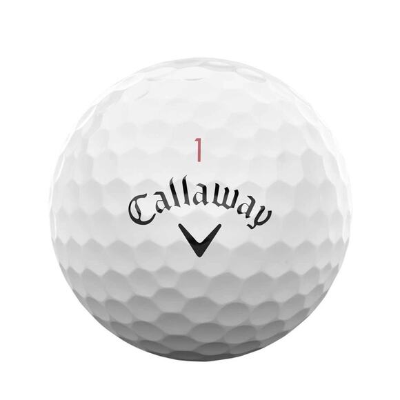 Callaway Chrome Tour X White 12 Premium Golf Balls High Performance